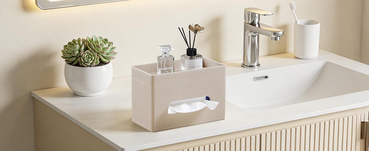 Cretkhp Rectangular Tissue Box Cover