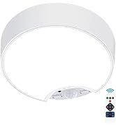 Alivation Motion Sensor Ceiling Light Battery Operated Light Fixture, 120 LED Closet Light Motion...