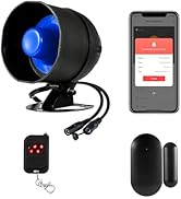 Smart Alarm System for Home Security, 120dB WiFi House Alarm Systems with Window Door Alarm Senso...