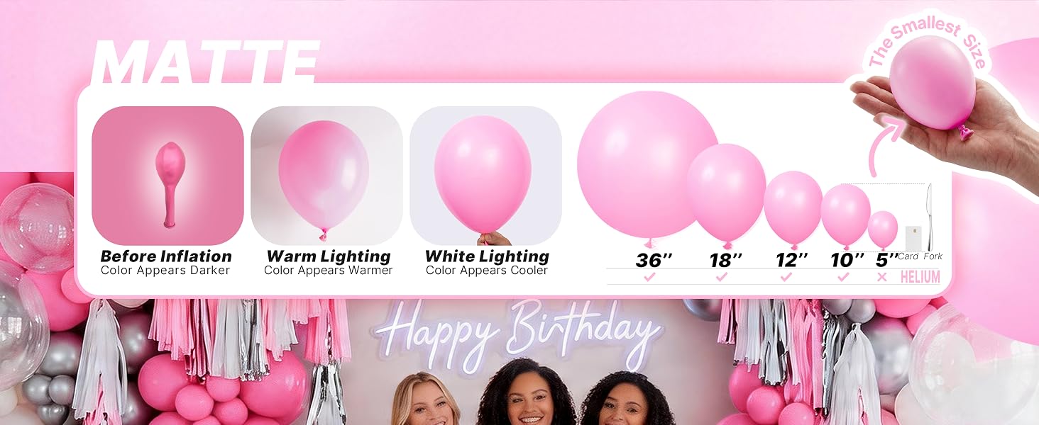 Pink Balloons