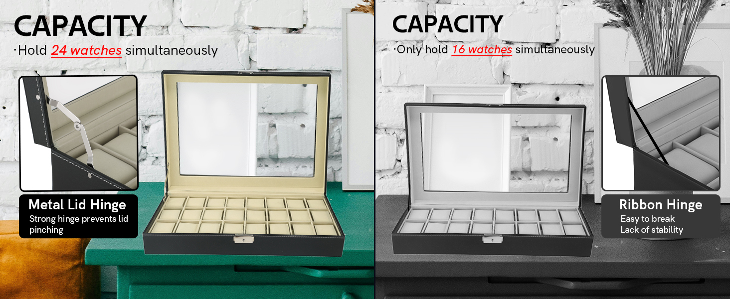 24 Watch Display Box