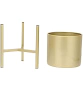 Hemoton 1set Nordic Style Flower Pot Storage Rack Elegant Indoor Planter Stand for Balcony and Li...