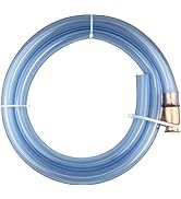 Darnassus Siphon Hose Pump, Manual Hand Fuel Transfer Pump for Gasoline Gas Oil Fuel Petrol Diese...