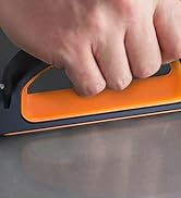 Orange Ninja Knife Sharpeners - 5 Adjustable Knife Sharpening Angle- Premium Quality Kitchen Knif...