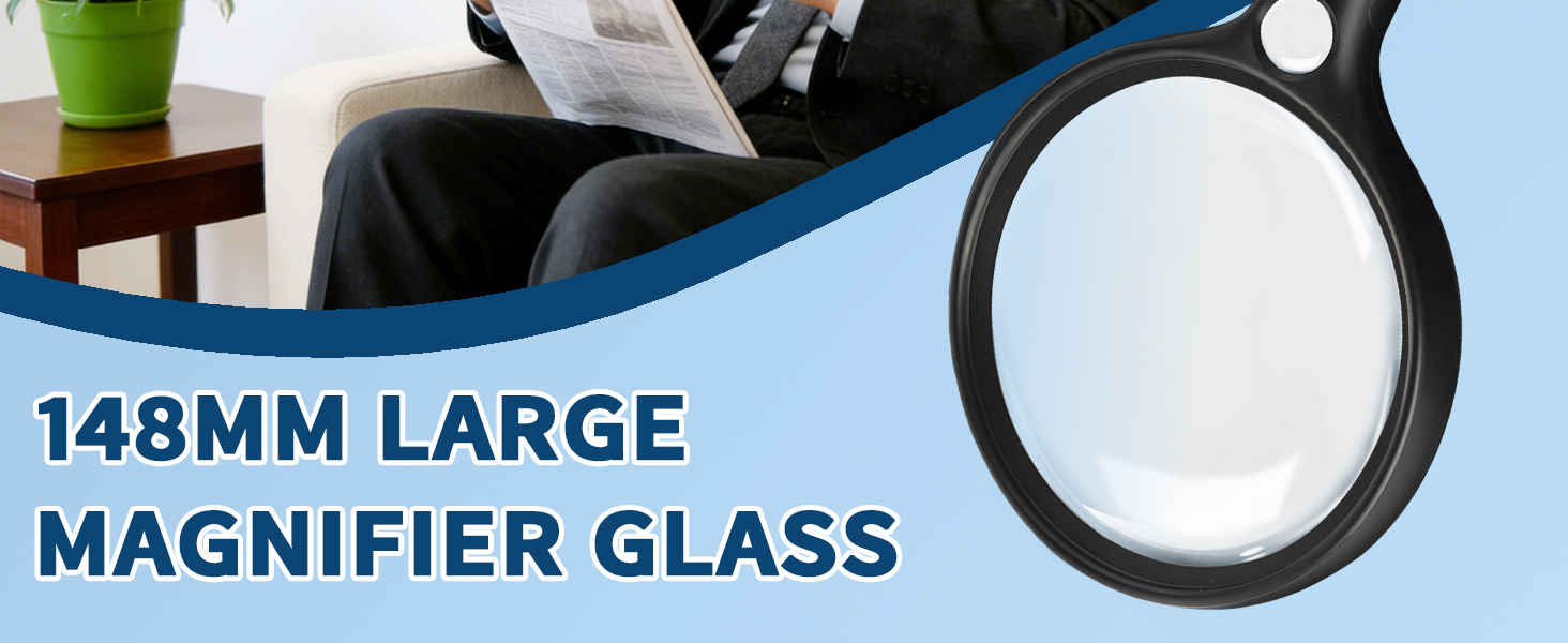 extra large magnifying glass