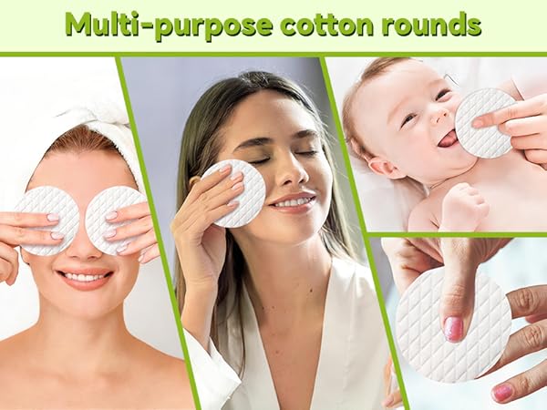 multi-purpose cotton rounds