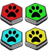 Talking Products, Recordable AAC Talking Sound Buttons for Dogs and Cats Training, 80 Seconds