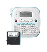 Brother P-touch PTN25BT Label Maker, desktop shape with QWERTY keyboard and 1 included label tape