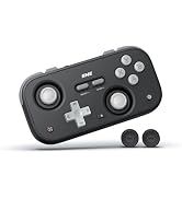 IINE Retro Pocket Wireless Game Controller – Compact Gamepad with Hall Effect Joysticks, Customiz...