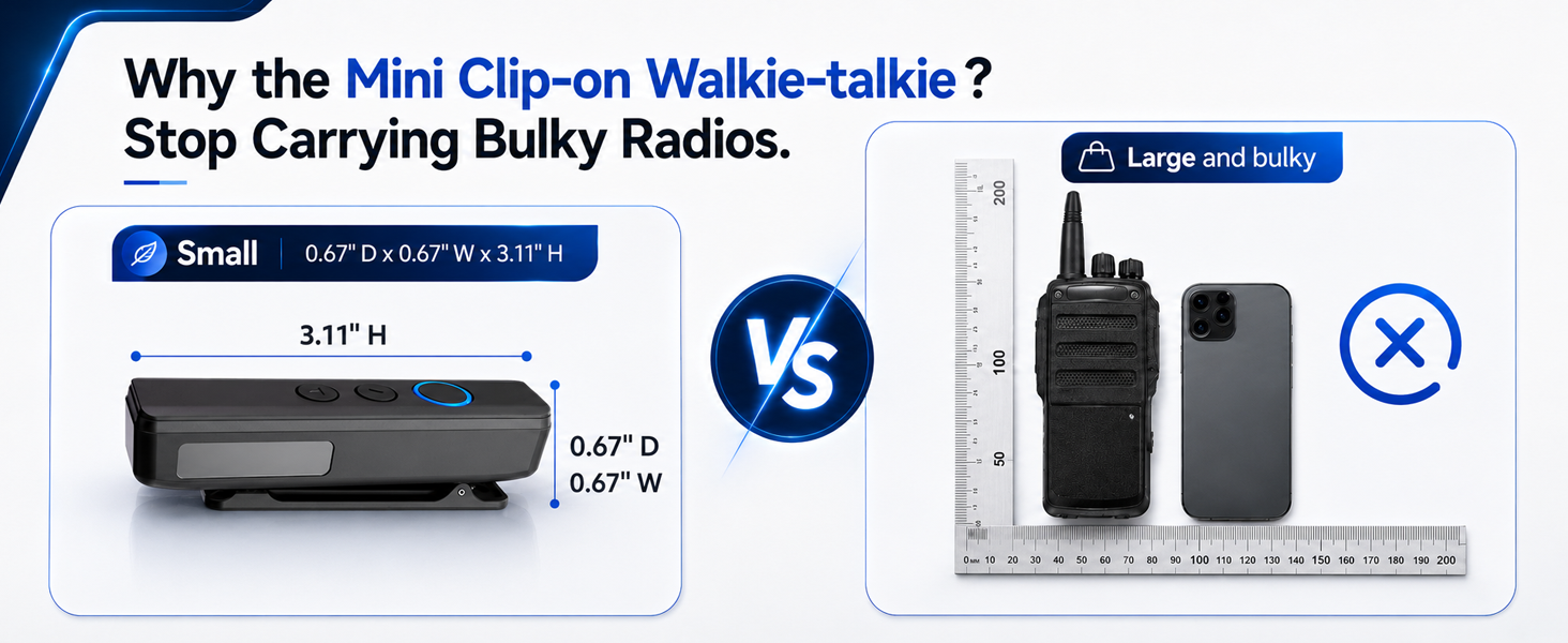 Super Mini Walkie Talkies