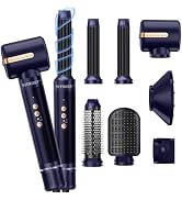 Blow Dryer Brush 7inONE,110000RPM High-Speed Negative Ionic Hair Dryer with Diffuser Concentrator...