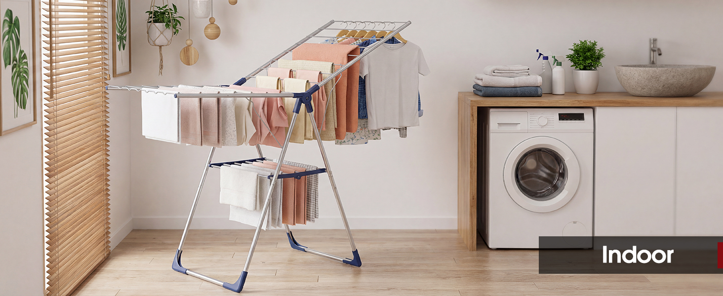 clothes drying rack
