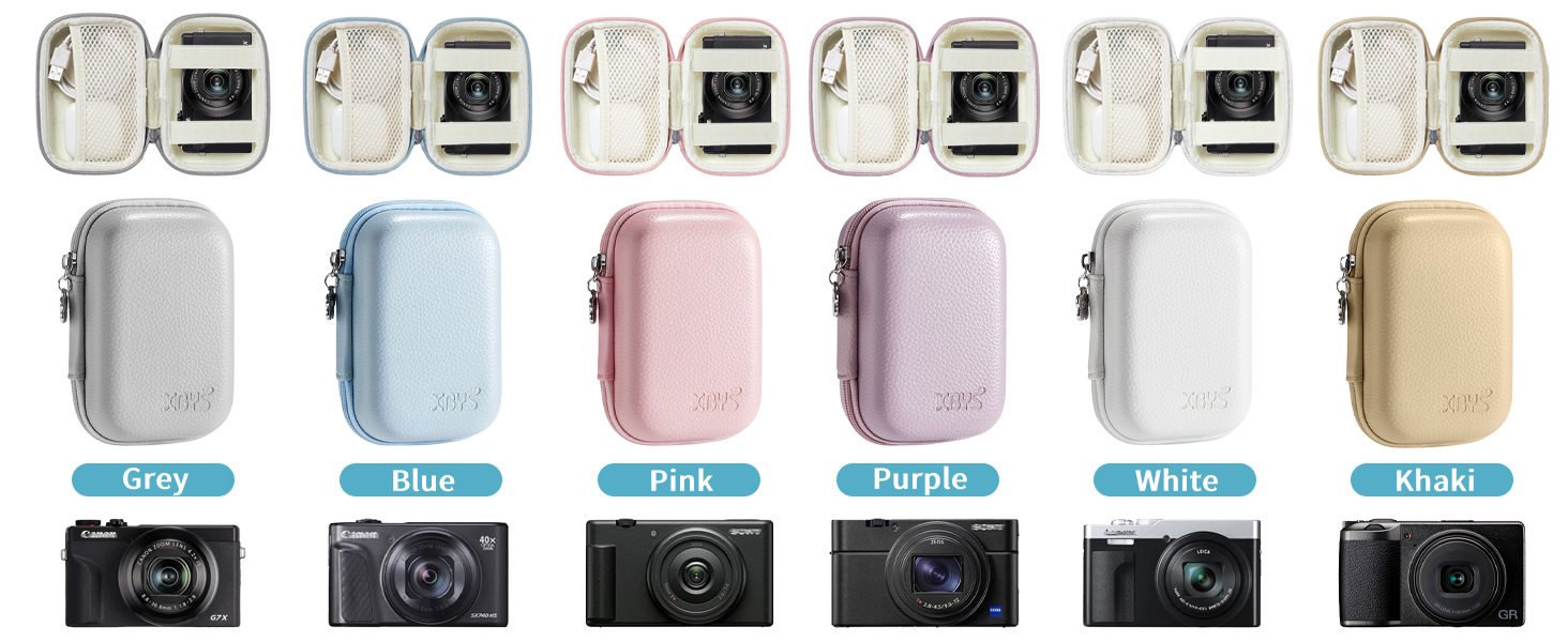 hard samll bag accessories compact cameras storage holder travel panasonic lumix zs100 carrying