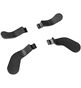 TOMSIN 4 pcs Interchangeable Xbox Elite 2 and Series 1 Paddles, Metal Stainless Steel Replacement...