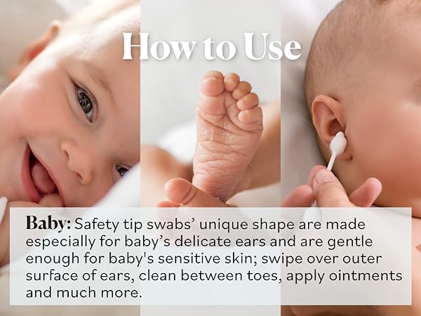 How to Use Sky Organics Organic Baby Cotton Swabs