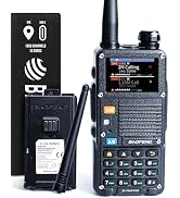 BAOFENG BF-F8HP PRO 10 W Tri-Band Two-Way Radio – UV-5R 7th Gen, 1000 Channels, GPS & NOAA Weathe...