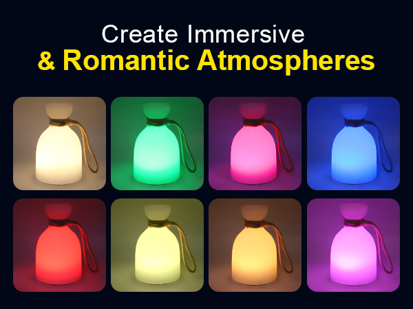 portable outdoor table lamp