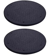 10 Inch Lazy Susan Turntable Organizer, Eichzer Premium Heavy Duty Rotating Swivel Stand with Ste...