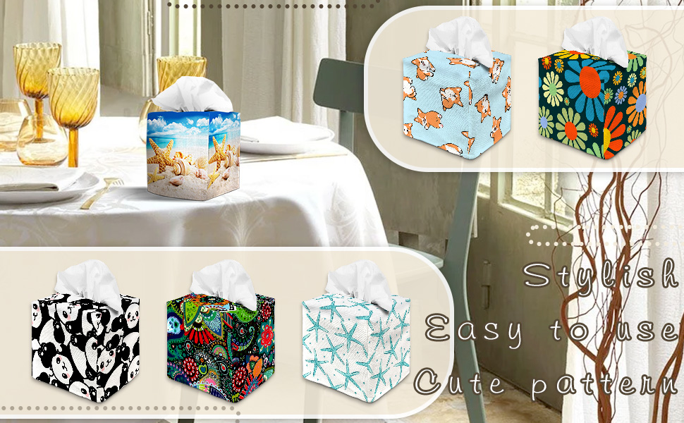 IRADA Tissue Box Cover