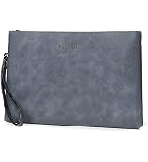 FSD.WG Mens Clutch Bag Man Purse Handbag 12 inches Large Hand Bag Big Clutch Wallet 3 COLOR