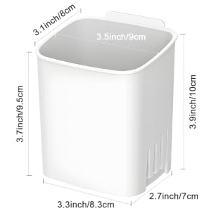 shower toothbrush holder for wall