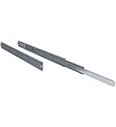 TCH Hardware 28 Inch 130 lb Steel Drawer Slides - Full Extension with Over Travel