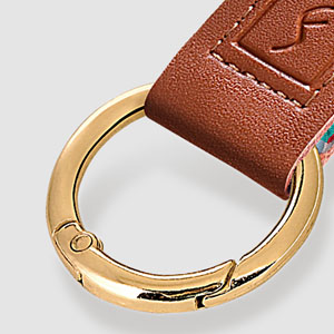 Key chain holder wristlet come in a variety of designs, colors and skin-friendly materials.