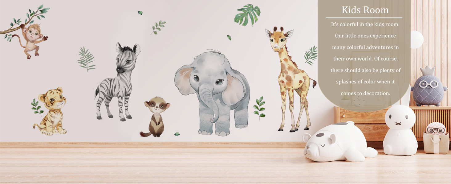 wall decals for nursery, wall stickers for kid room