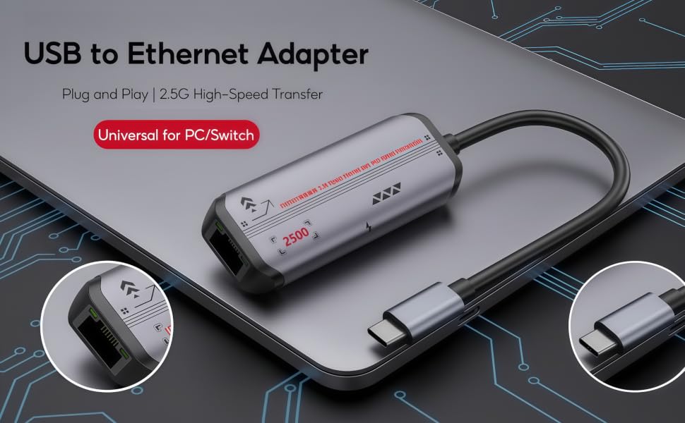 USB to Ethernet Adapter