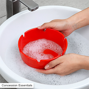 Red Outdoor Ashtray