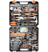 YesRight 157 Piece Tool Set General Household Hand Tool Kit for Men Women Home DIY Hand Tool Kits...