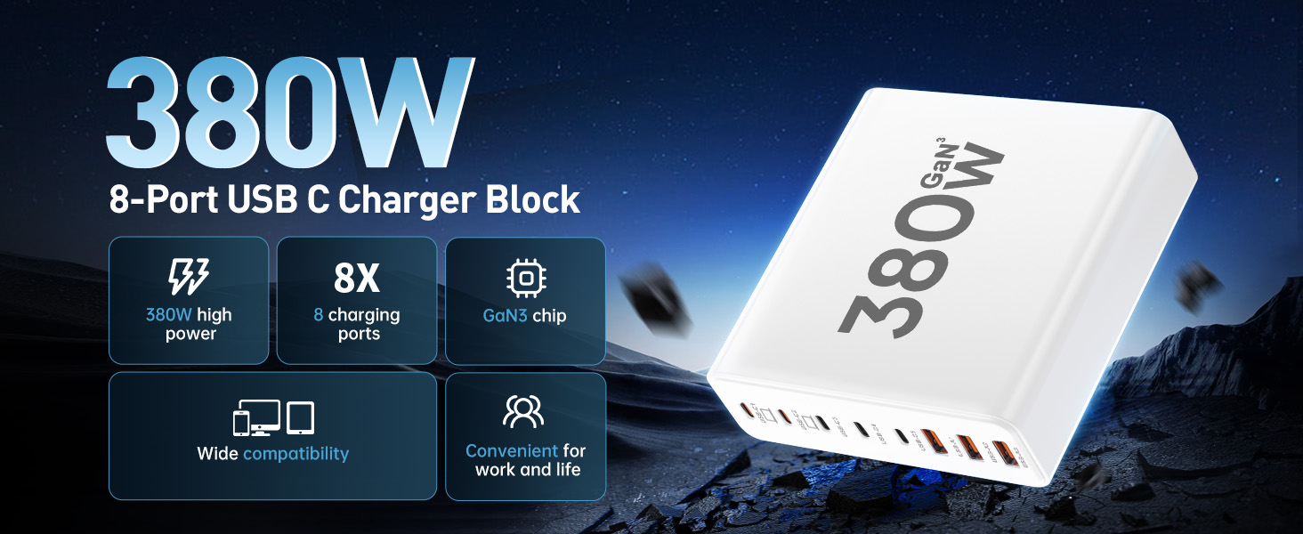 usb c charger block