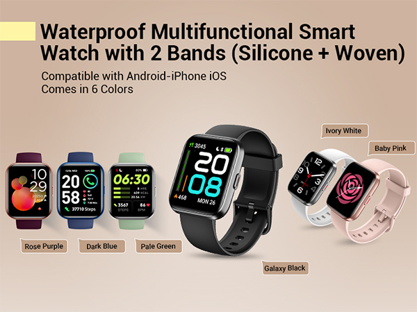 Smart watches for women Android and iPhone compatible smart watches for men