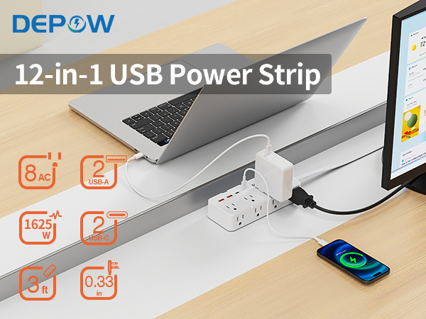 Power Strip, Surge Protector