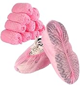 Frontline Shoe Covers Disposable Non-Slip 100 Pack, Premium Non-Woven Durable Booties Shoes Cover...