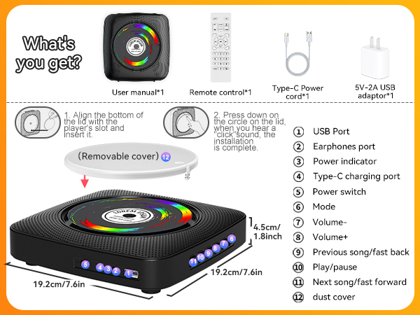 Cute CD Player