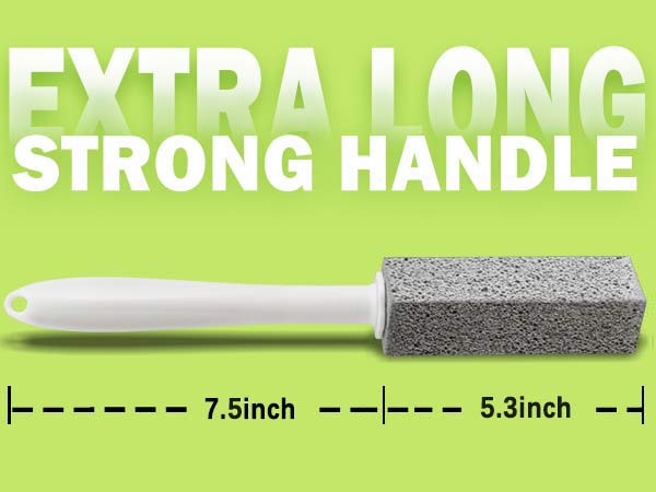 pumice stone with extra long handle