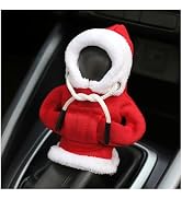 OFBAND Hoodie Car Gear Shift Cover,Christmas Car Decor Gear Shift Knob Cover for Manual/Automatic...