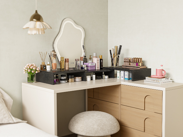 dual monitor stand riser