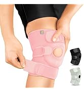 Bracoo Knee Support Brace for Men Women, Adjustable Compression Sleeve Wrap Patellar Pad Tendon -...