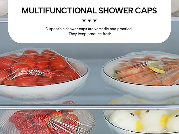 Disposable shower cap