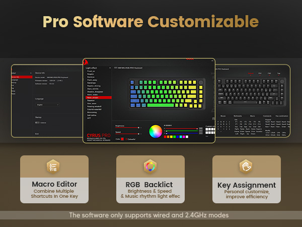 PRO Software customizable