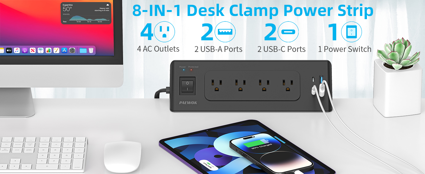 desk power strip