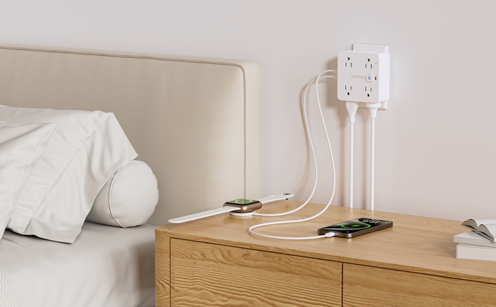 This is the bedroom usage scenario of our product!