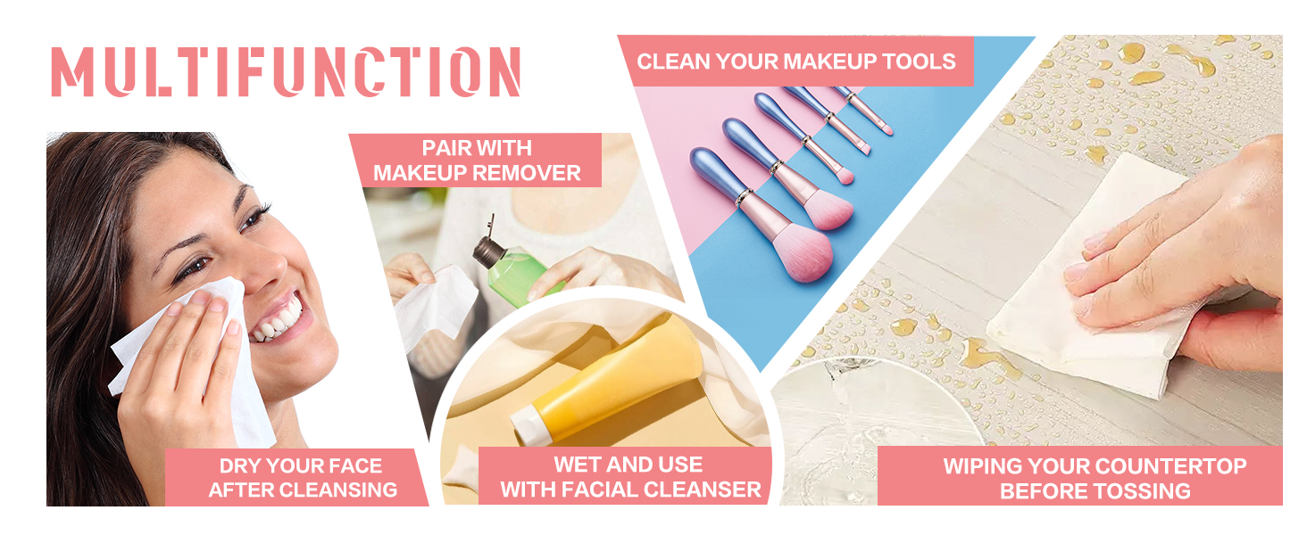 Multiple Uses Of Disposable Face Towels