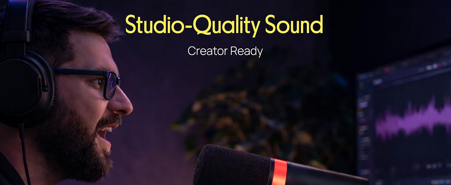 podcast microphone xlr microphone streaming mic studio microphone podcast mic