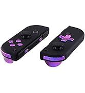 Chameleon Purple Blue D-pad ABXY Keys SR SL L R ZR ZL Trigger Buttons Springs, Replacement Full S...