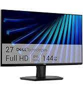Dell 27 Monitor - SE2726H - 27-inch FHD (1920x1080) 144Hz 1ms Display, in-Plane Switching (IPS) T...