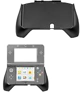 Mcbazel Plastic Hand Grip Holder Gaming Case with Handle Stand for Nintendo New 3DS Black ( NOT F...