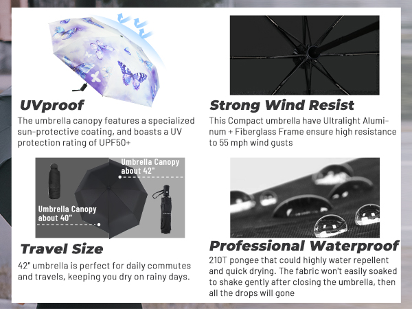 windproof umbrella 306
